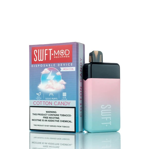 SWFT Mod Disposable Device [5000 puffs] - Cotton C...