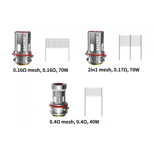 Sakerz Replacement Coils [3 pack]