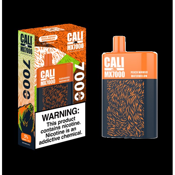 Cali MX7000 [7000 puffs] - Peach Mango Watermelon