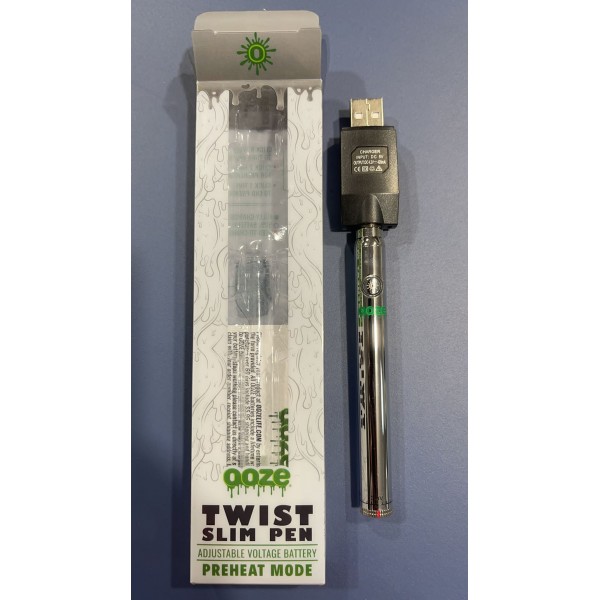 Ooze Twist Slim Pen Adjustable Voltage Battery