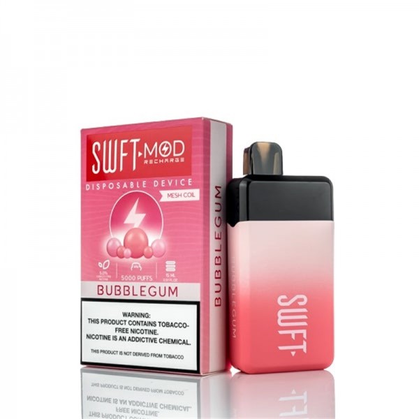 SWFT Mod Disposable Device [5000 puffs] - Bubblegu...