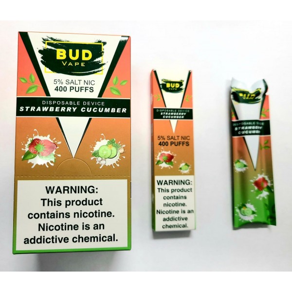 Bud Vape Disposables - Strawberry Cucumber [CLEARANCE]