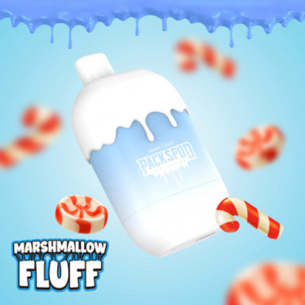 Packspod Disposables [5000 puffs] - Marshmallow Fluff