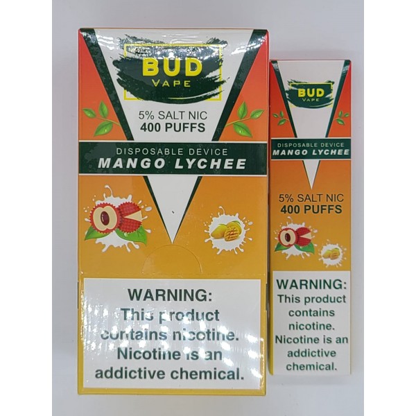 Bud Vape Disposables - Mango Lychee [CLEARANCE]