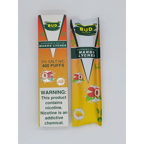 Bud Vape Disposables - Mango Lychee [CLEARANCE]