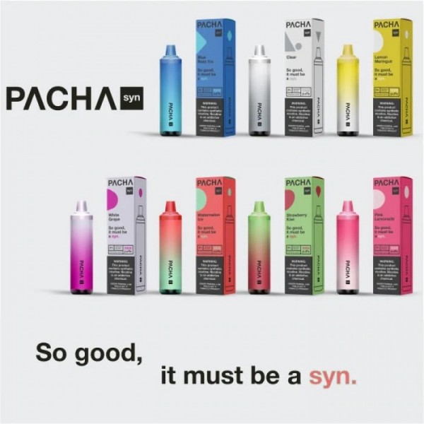 Pacha Syn Disposables by Pachamama - White Grape [3000 puffs]