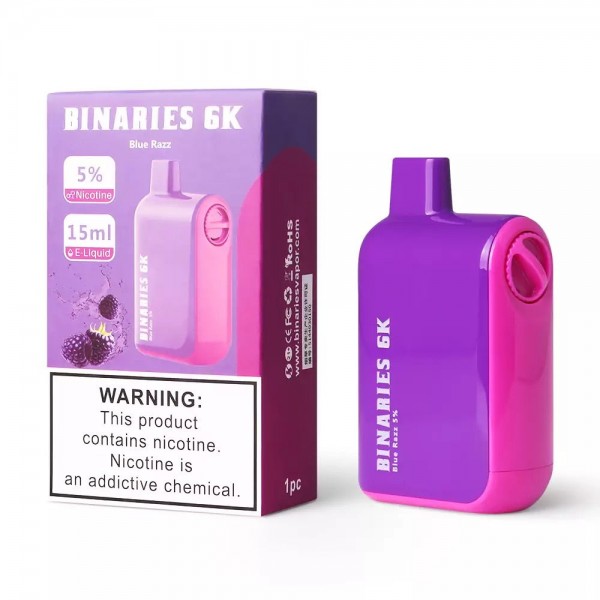 Horizon Binaries 6k Disposable [6000 puffs] - Blue...