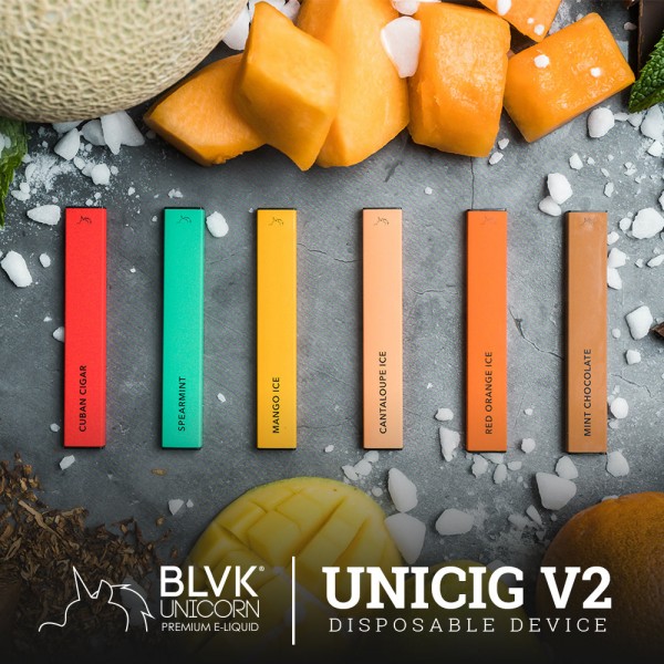 BLVK Unicorn UniCig V2 Disposable - Lychee Ice [CLEARANCE]