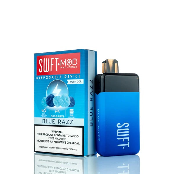 SWFT Mod Disposable Device [5000 puffs] - Blue Raz...