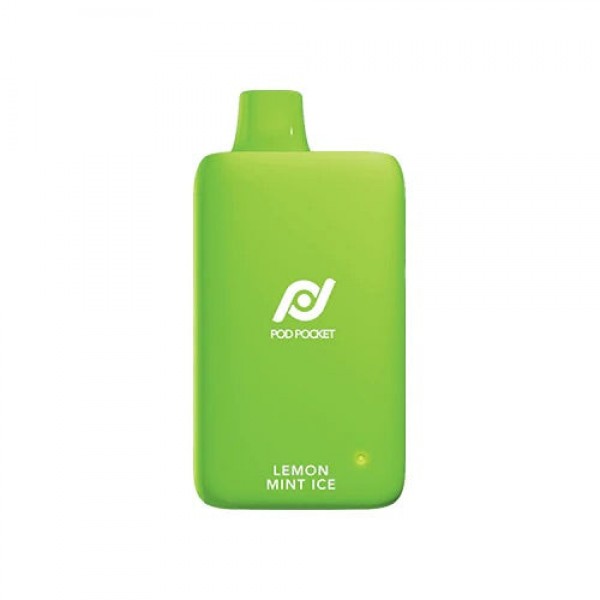 Pod Pocket Disposables [7500 Puffs] - Lemon Mint I...