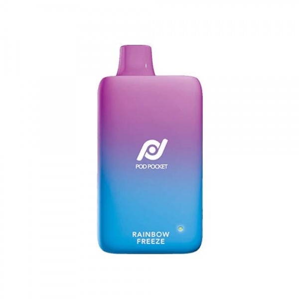 Pod Pocket Disposables [7500 Puffs] - Rainbow Free...