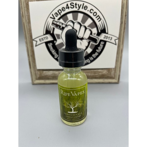 Ripe Vapes - Honeysuckle Apple Crisp 30ml [CLEARANCE]