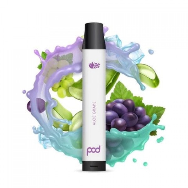 Pod 2500 Mesh Disposables - 2500 Puffs - Aloe Grape [CLEARANCE]