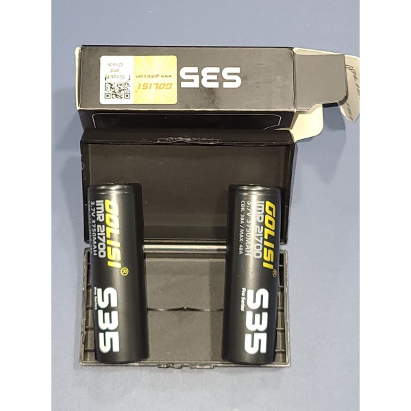 Golisi S35 - 21700 - 3750mAh Pro Series Batteries