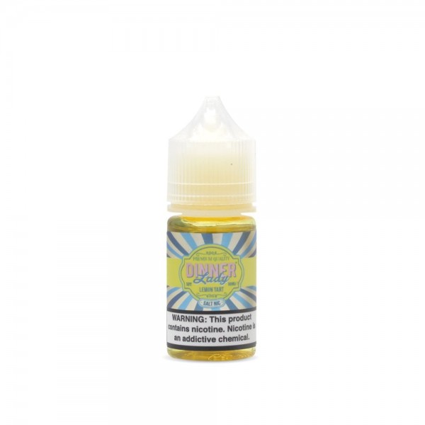 Dinner Lady Salt 30ml - Lemon Tart