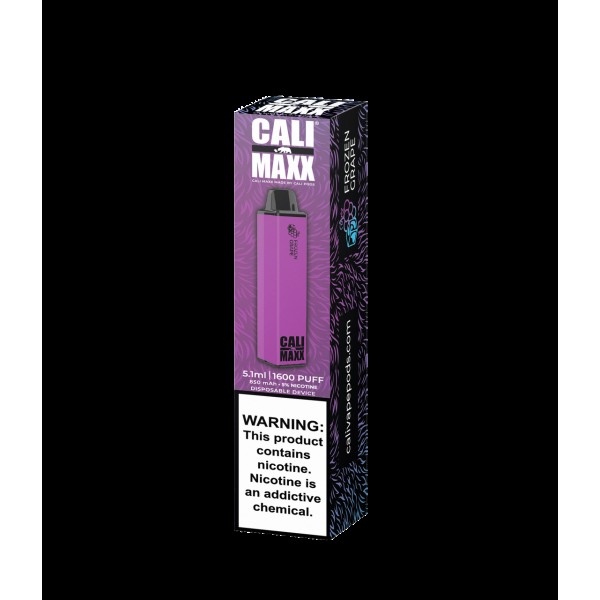 Cali MAXX Disposable 1600 puffs - Frozen Grape