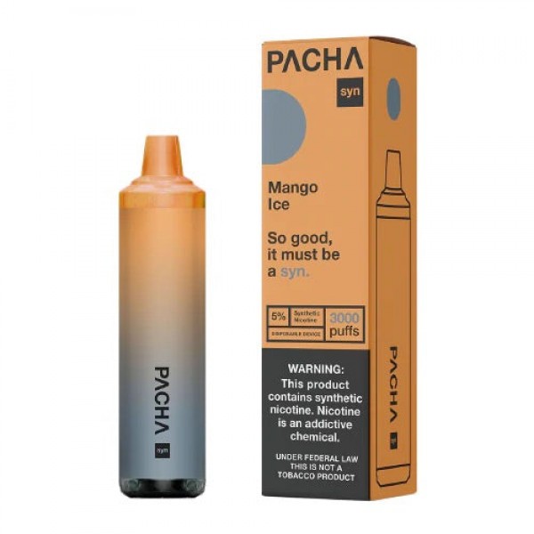 Pacha Syn Disposables by Pachamama - Mango Ice [30...