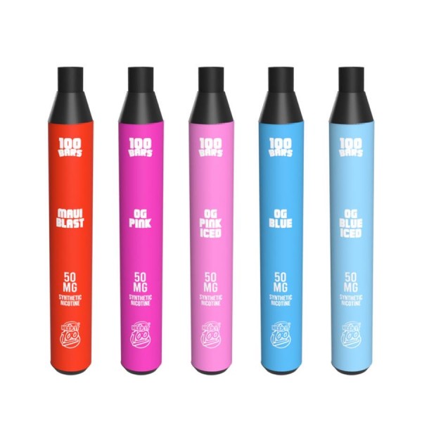 Keep It 100 Bars Disposable - OG Blue Iced - 2000 puffs [CLEARANCE]