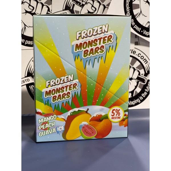 Monster Bars Disposable 2500 puffs - Mango Peach Guava Ice