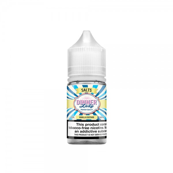 Dinner Lady Salt 30ml - Vanilla Custard