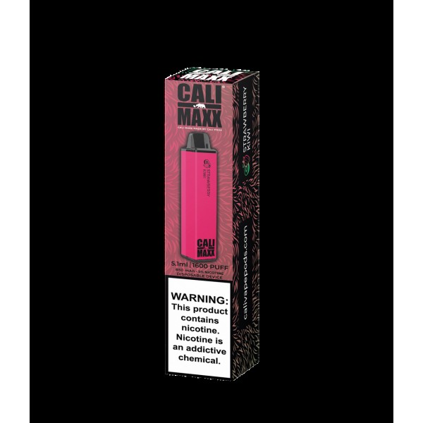 Cali MAXX Disposable 1600 puffs - Frozen Strawberr...